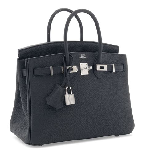 Hermes togo Birkin 25 black